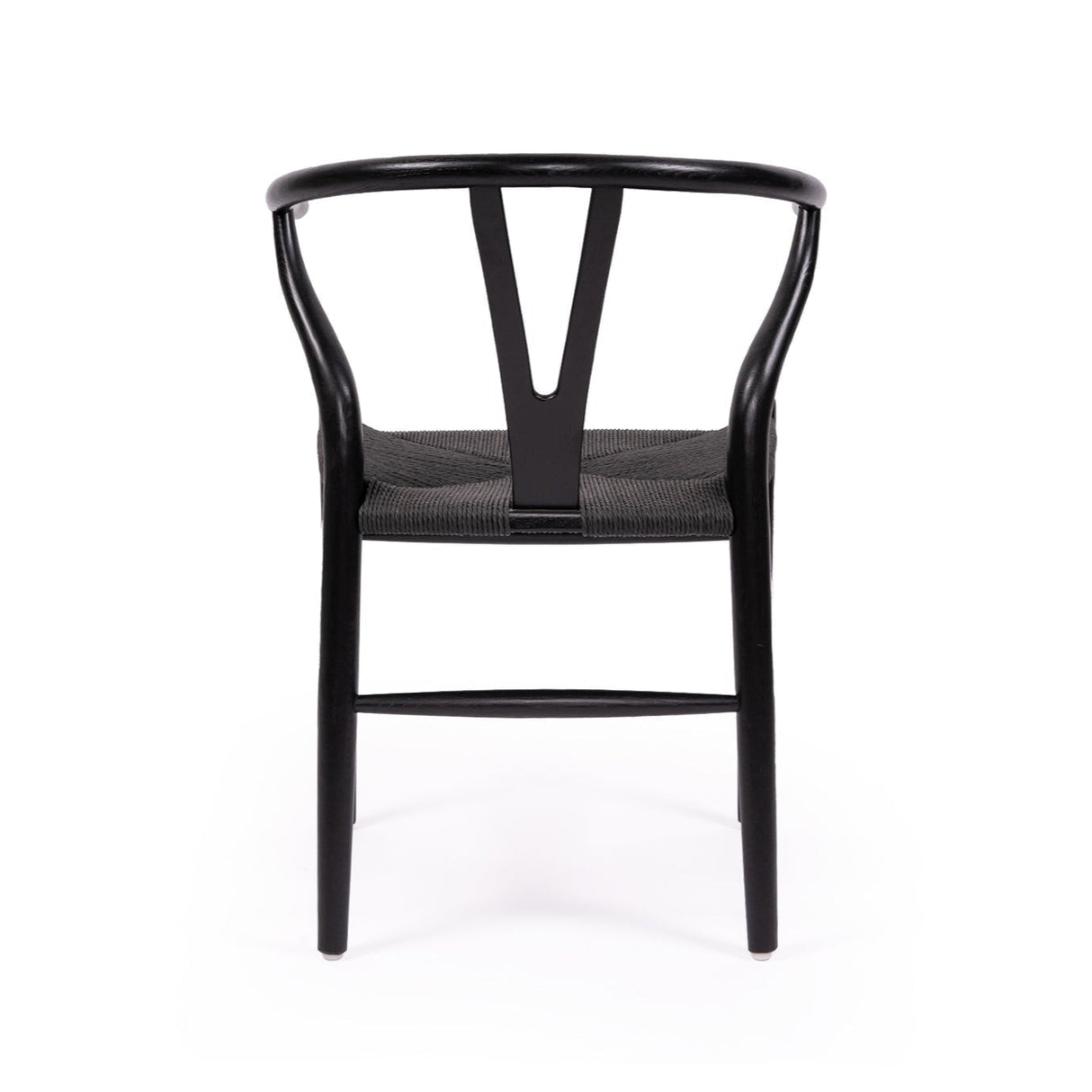 Willow Designer Revere Natural Oak Chair - Black on Black