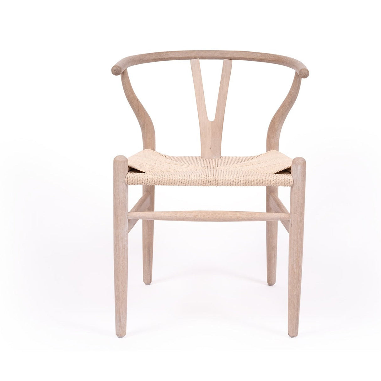 Willow Designer Revere Natural Oak Chair - White Coastal Oak
