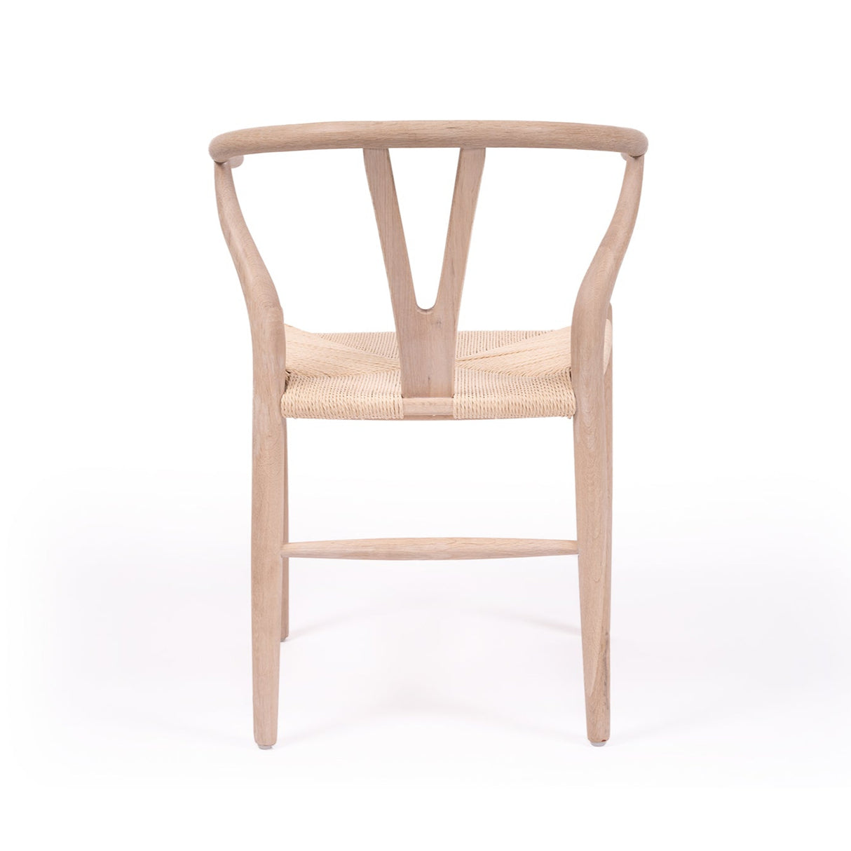 Willow Designer Revere Natural Oak Chair - White Coastal Oak