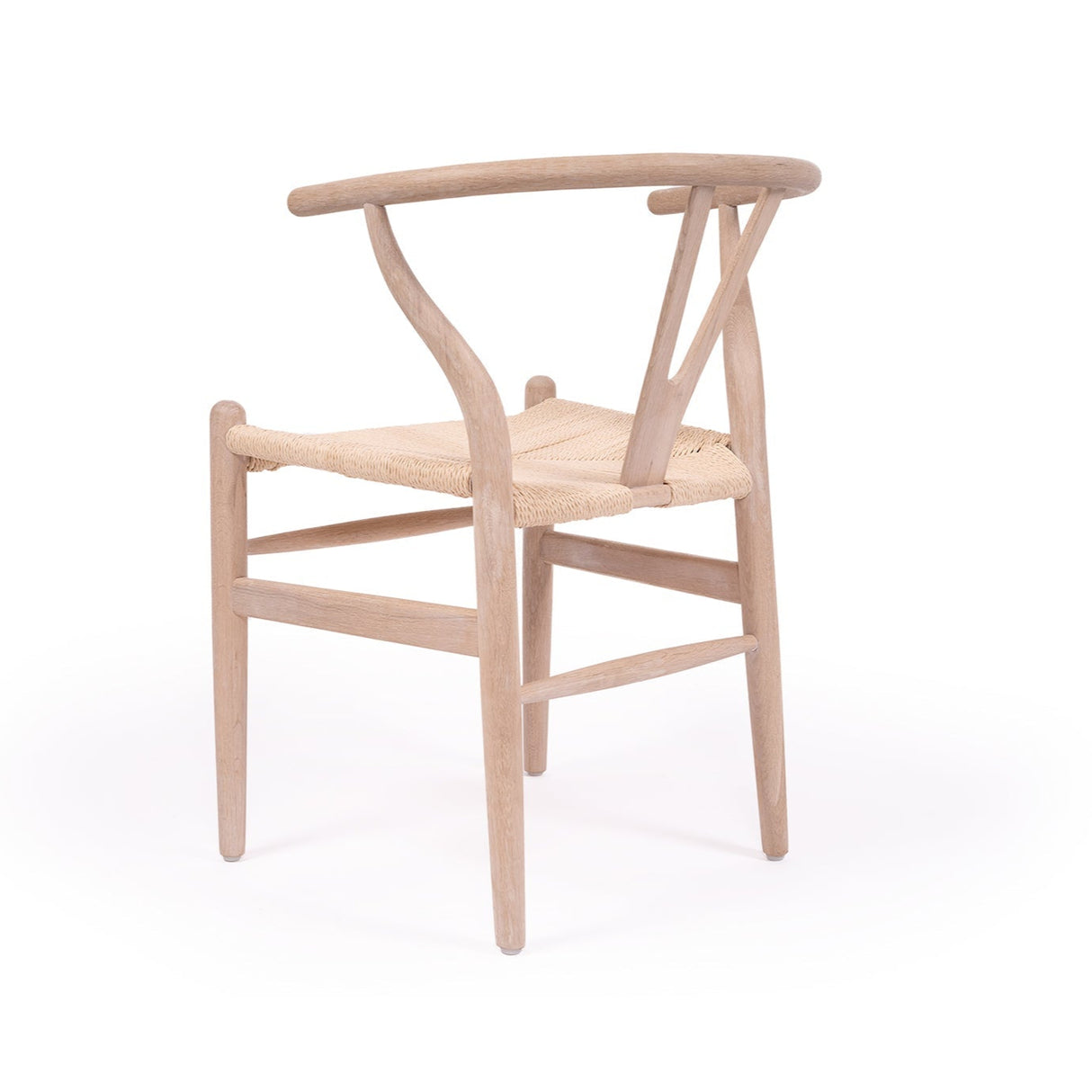 Willow Designer Revere Natural Oak Chair - White Coastal Oak