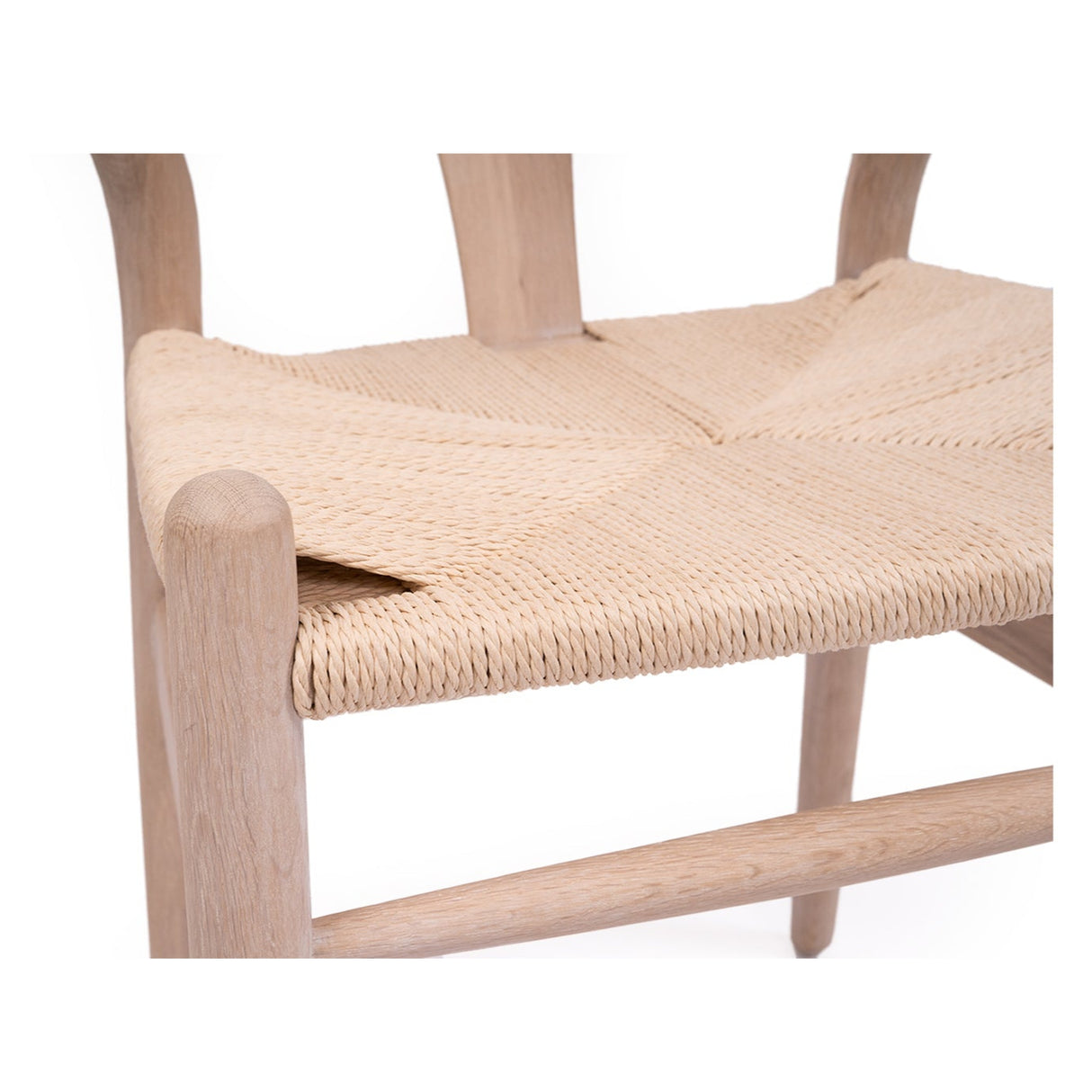 Willow Designer Revere Natural Oak Chair - White Coastal Oak