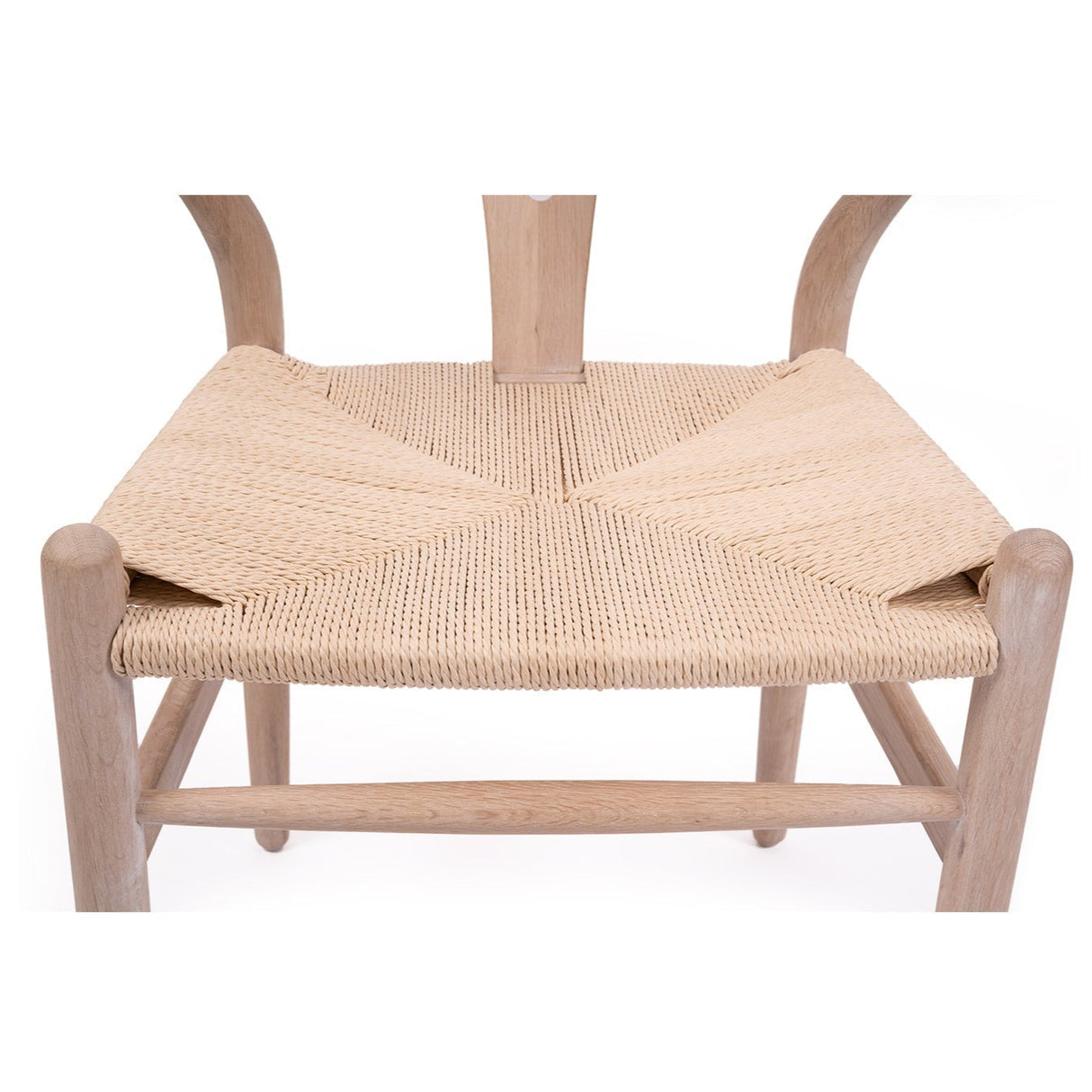 Willow Designer Revere Natural Oak Chair - White Coastal Oak