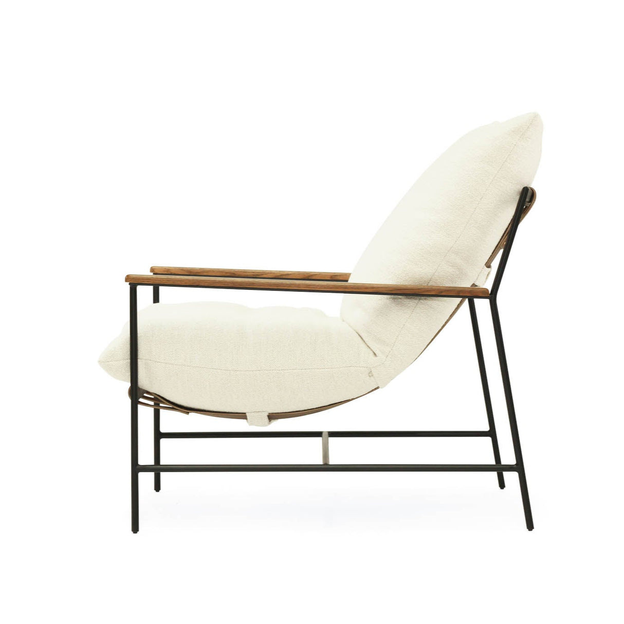 Winston Steel frame Armchair – Cloud
