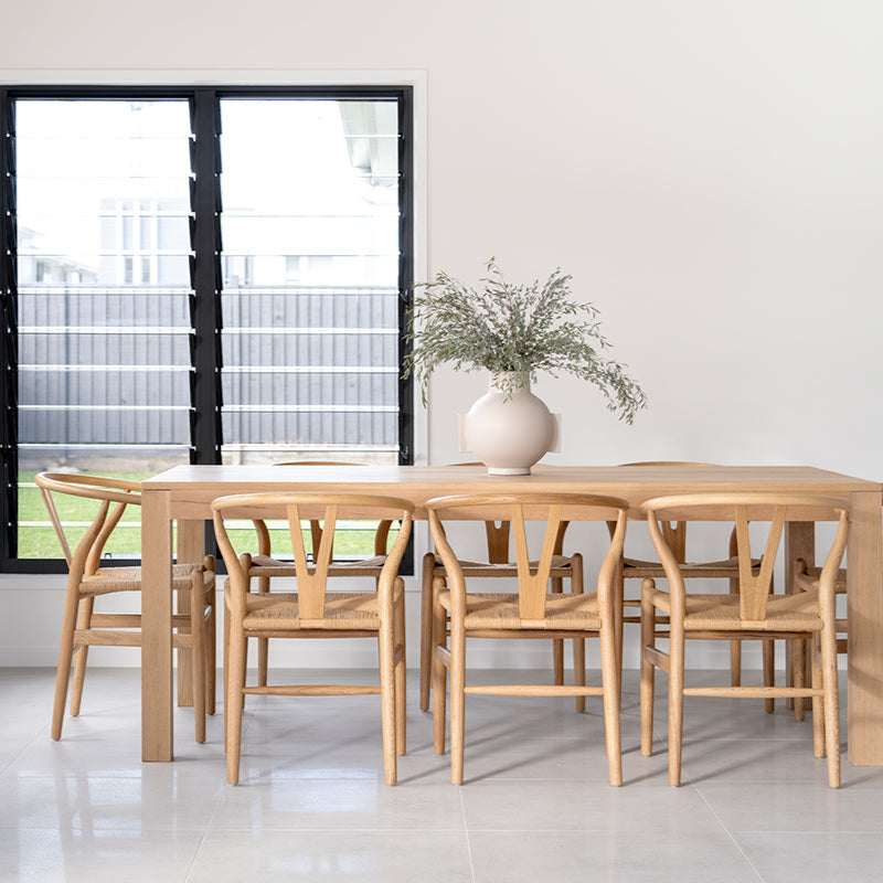 Xander American Oak Dining Table - 2.8m