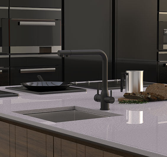 Puretec Tripla Elite 20 Matt Black 3-Way Kitchen Mixer Tap & Water Filter Package