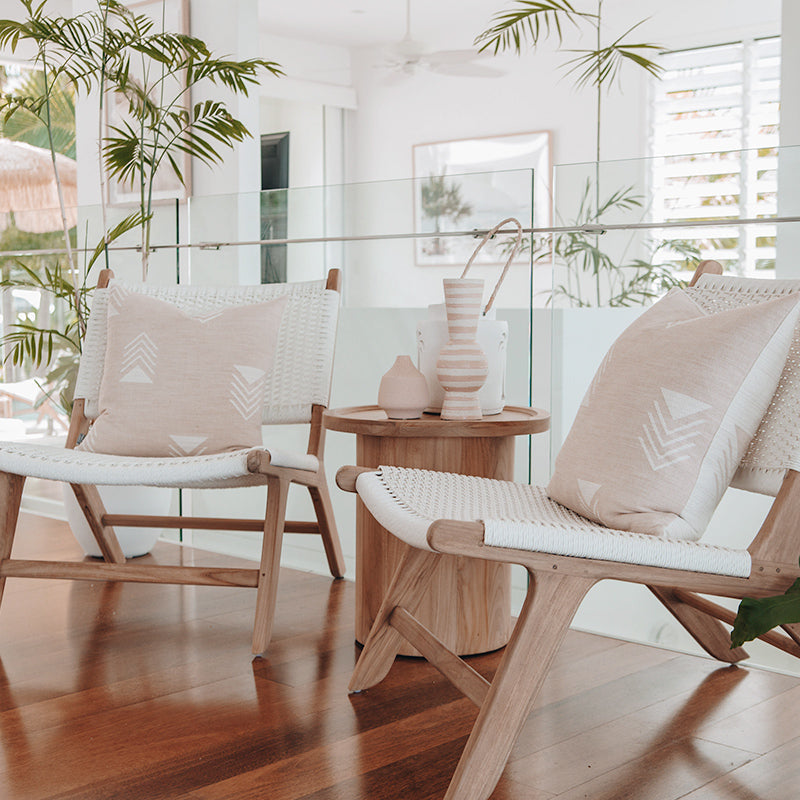 Zane Accent Chair – White