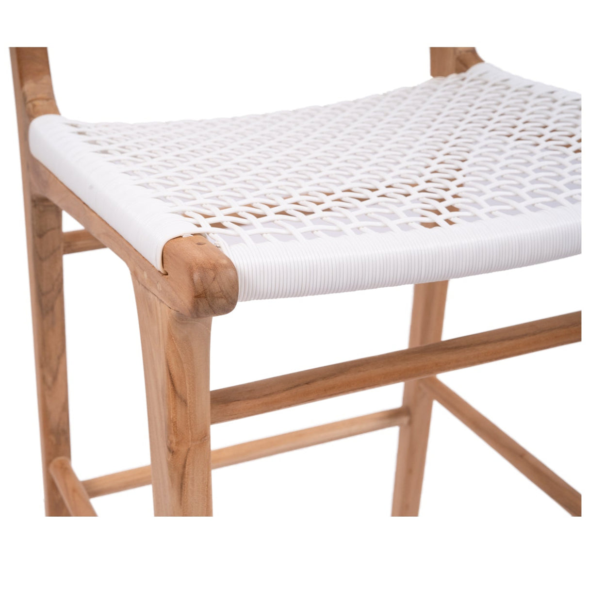 Zane Teak Counter Stool - Whitley - 0.95m