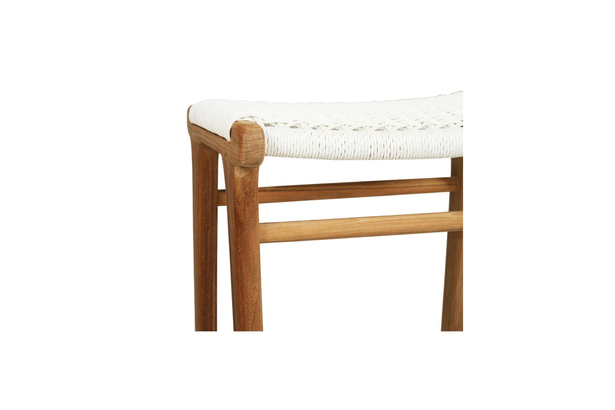 Zane Backless Counter Stool 0.66m – Whitley (Close Weave)
