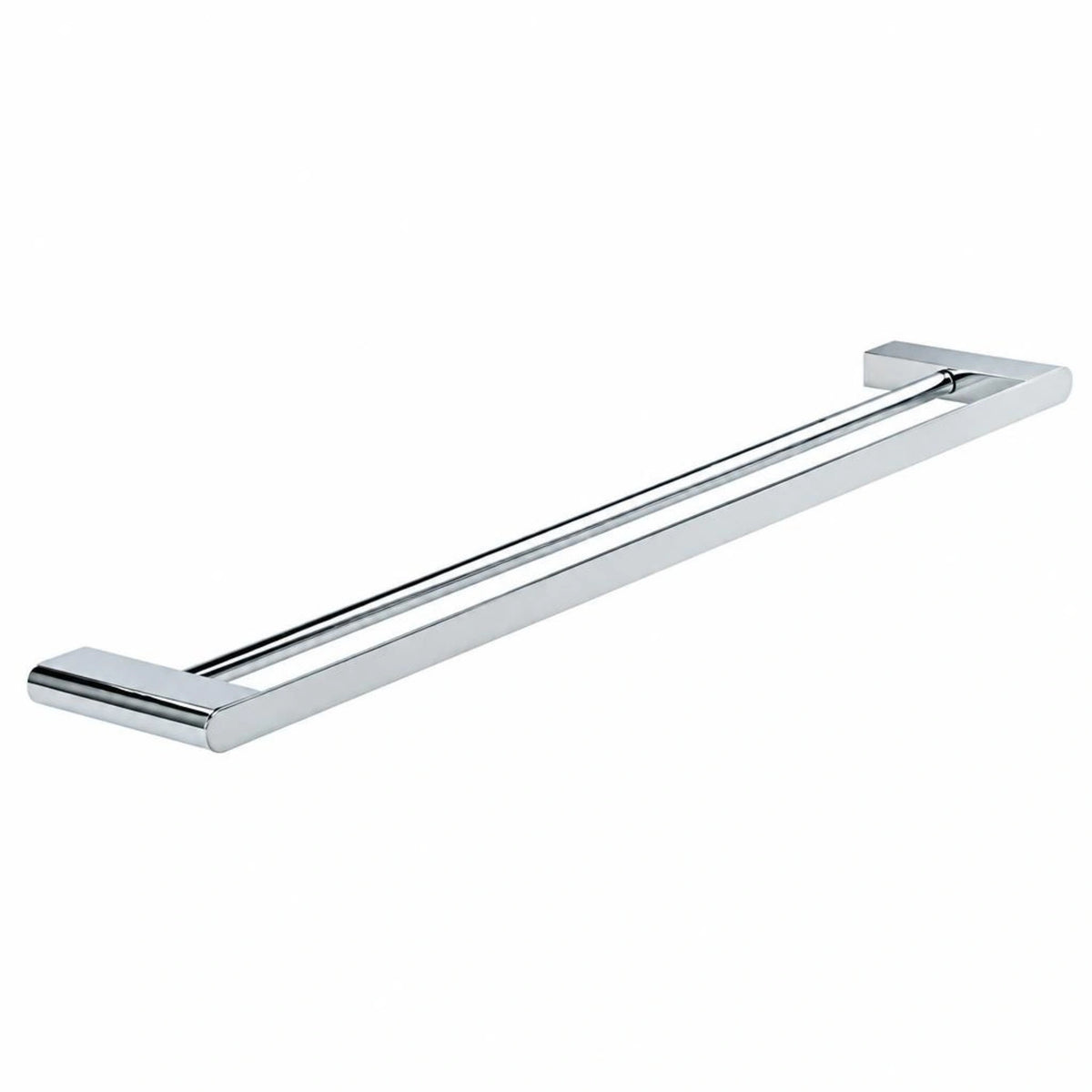 ZEVIO Double Towel Rail (750mm) - Chrome