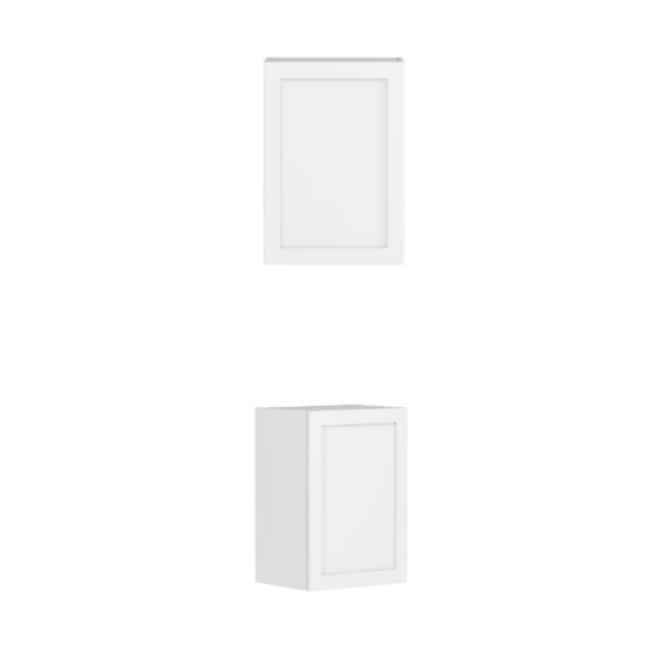 Hampton White Laundry Wall Cabinet (415mm)