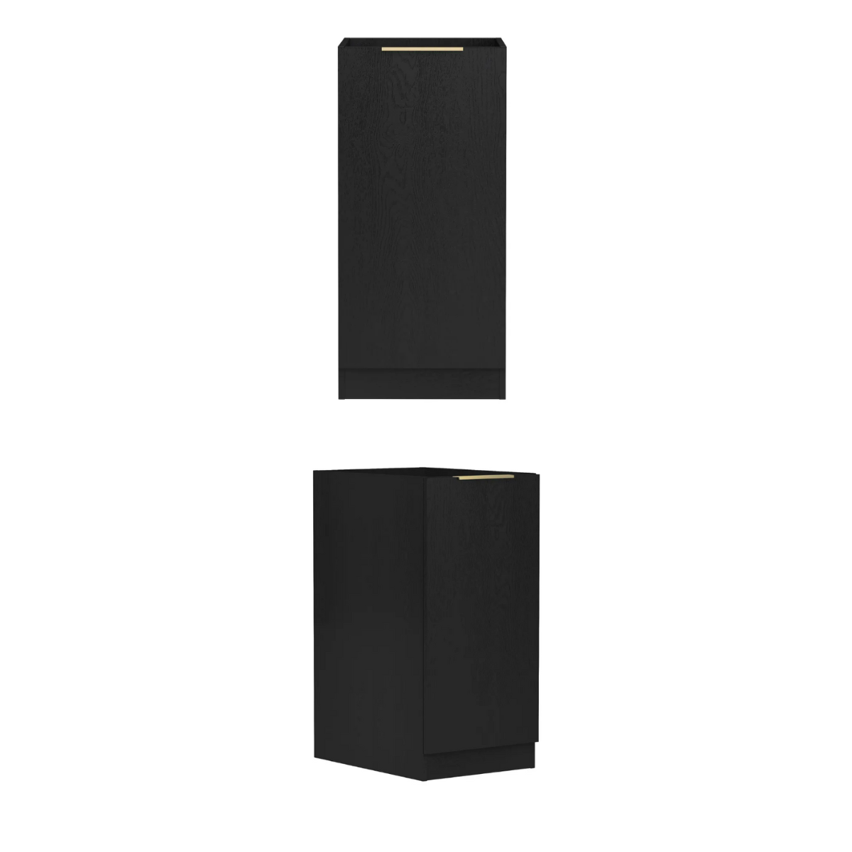 Byron Black Oak Cabinet Laundry Set 1715x600x2100 (Style A)