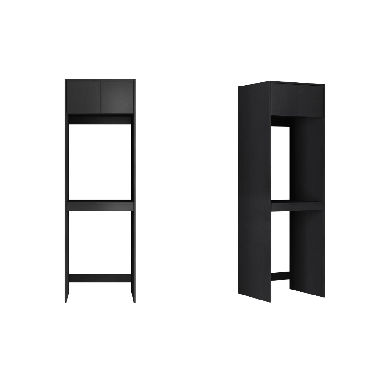 Byron Black Oak Cabinet Laundry Set 1960x600x2100 (Style C)