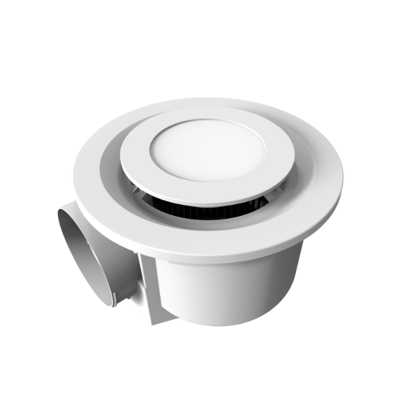 MODURA AllAir Pro 250 LED ‐ High Extraction Round Exhaust Fan, Cut Out Φ295mm