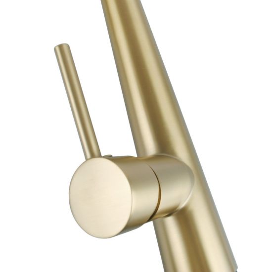 AQU Round Pull Out Kitchen Sink Mixer Tap
