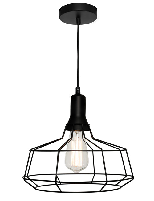 Cage 1Lt Large Pendant