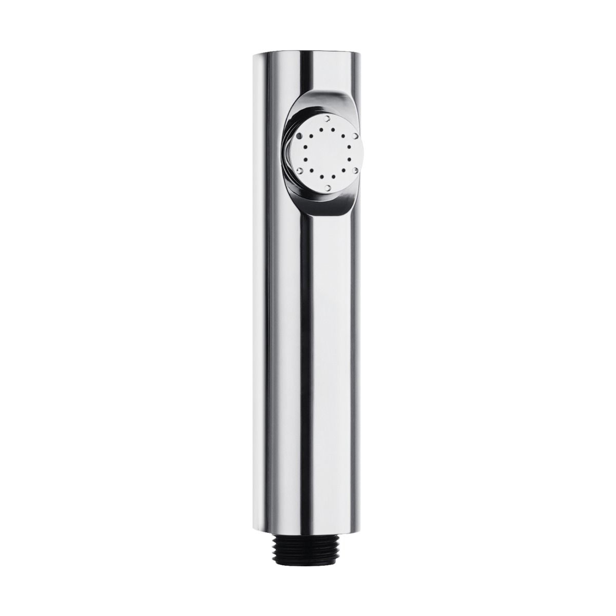 Round ABS Toilet Bidet Spray Kit With Stainless Steel Hose - Chrome