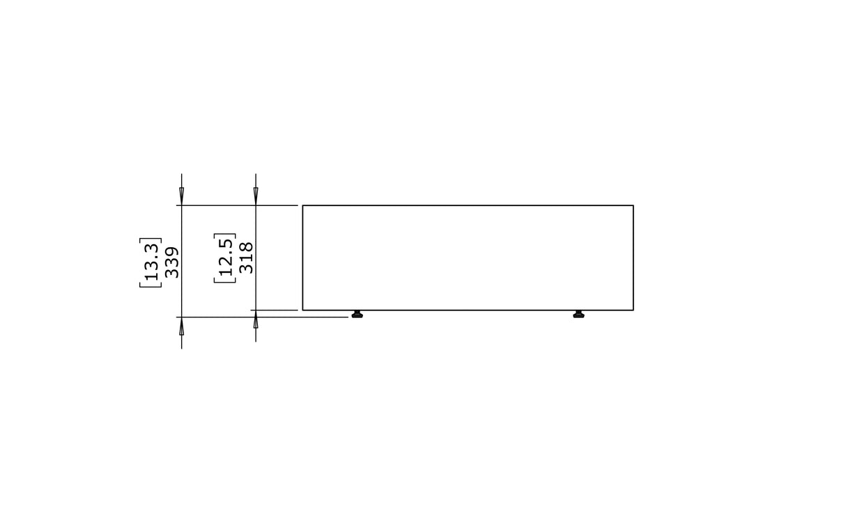 EcoSmart CIRC 40 Concrete Coffee Table