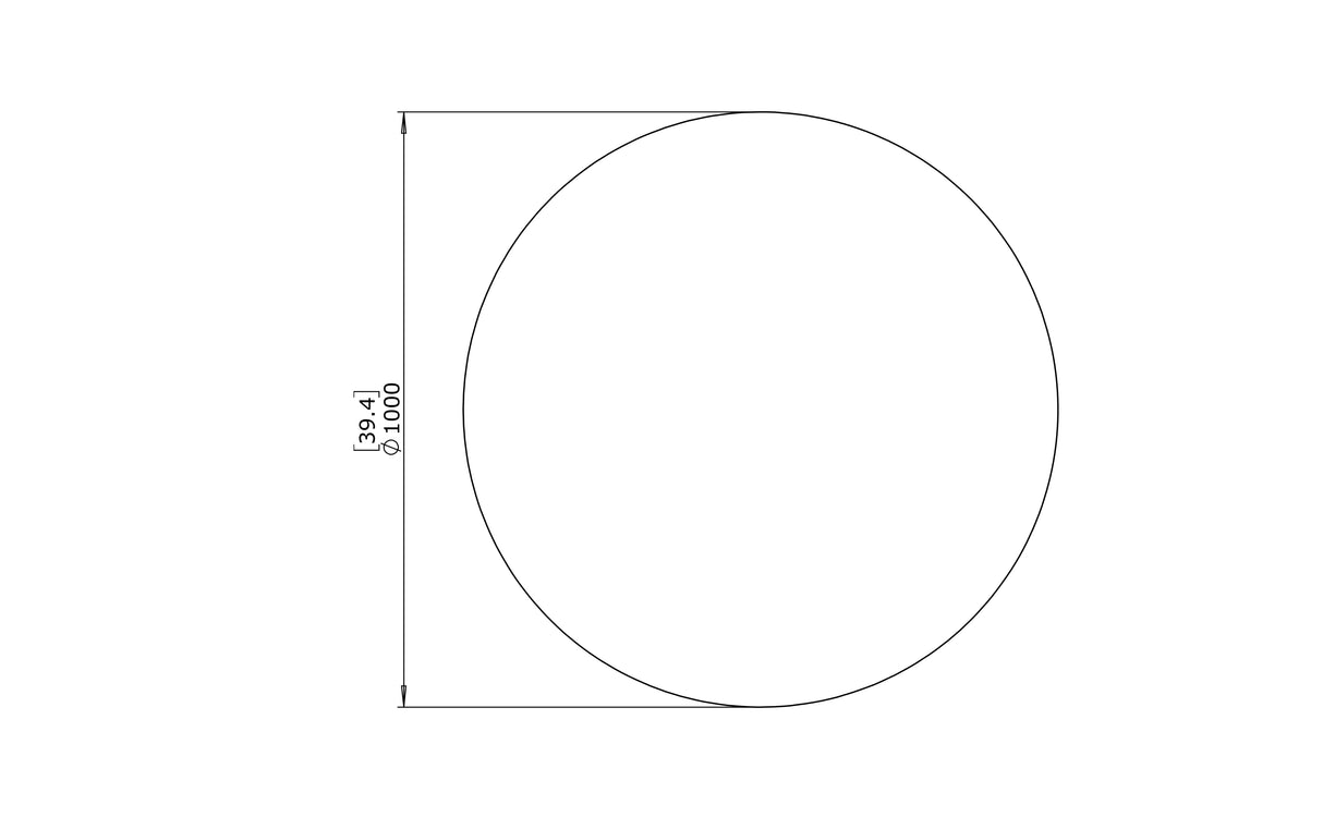 EcoSmart CURV 30/40 Concrete Coffee Table