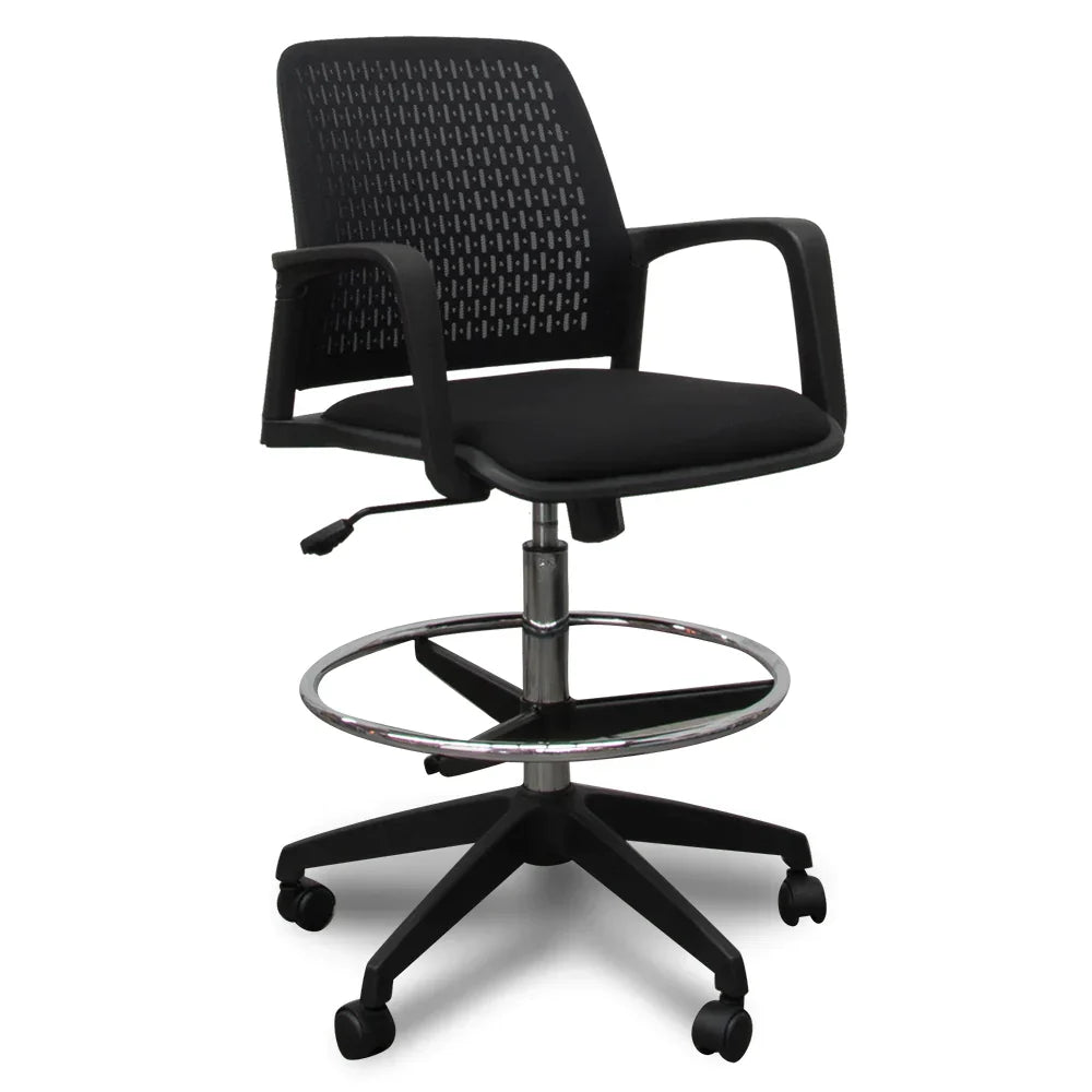 Calibre COC610-LF Drafting Office Chair - Black
