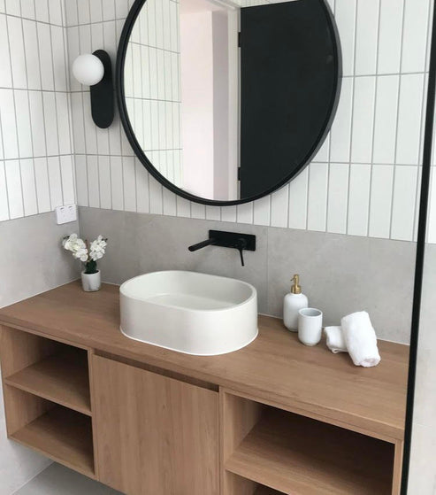 Sticks & Stone Concrete Polished Vessel Basin