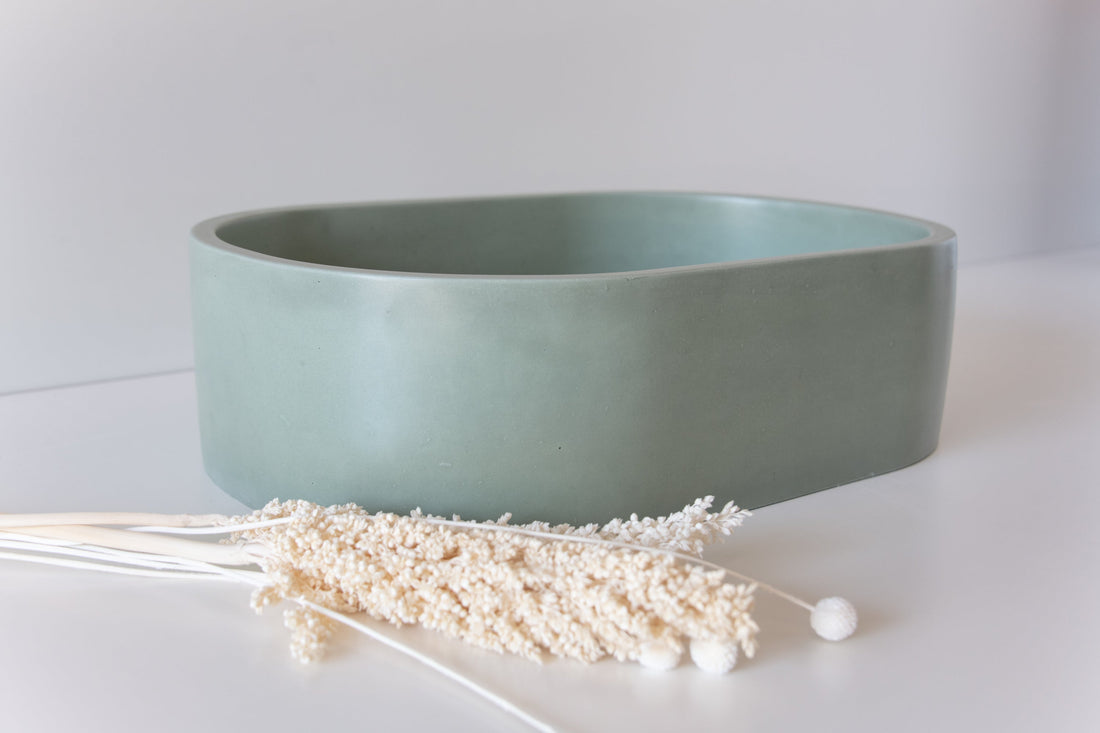 Sticks & Stone Concrete Polished Vessel Basin