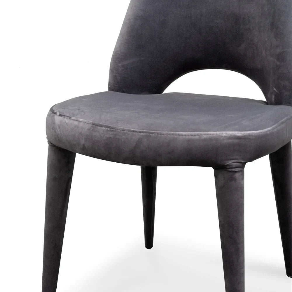 Calibre CDC2475-ML Dining Chair - Dark Grey