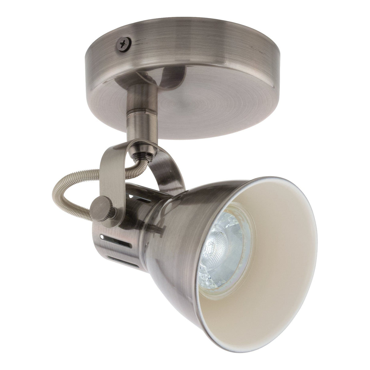 SERAS Spot LED Light 1x5W 4000K - Brushed Nickel