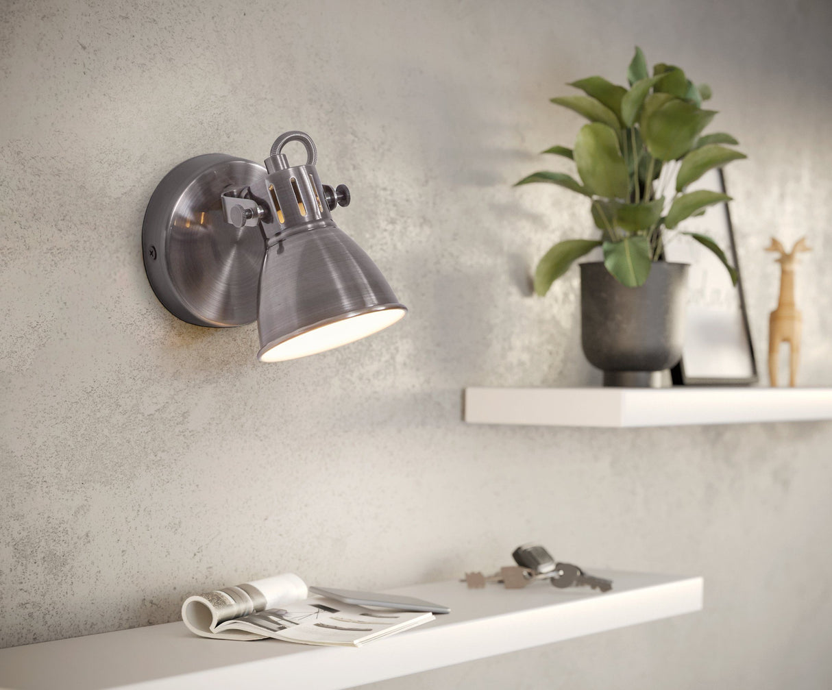 SERAS Spot LED Light 1x5W 4000K - Brushed Nickel