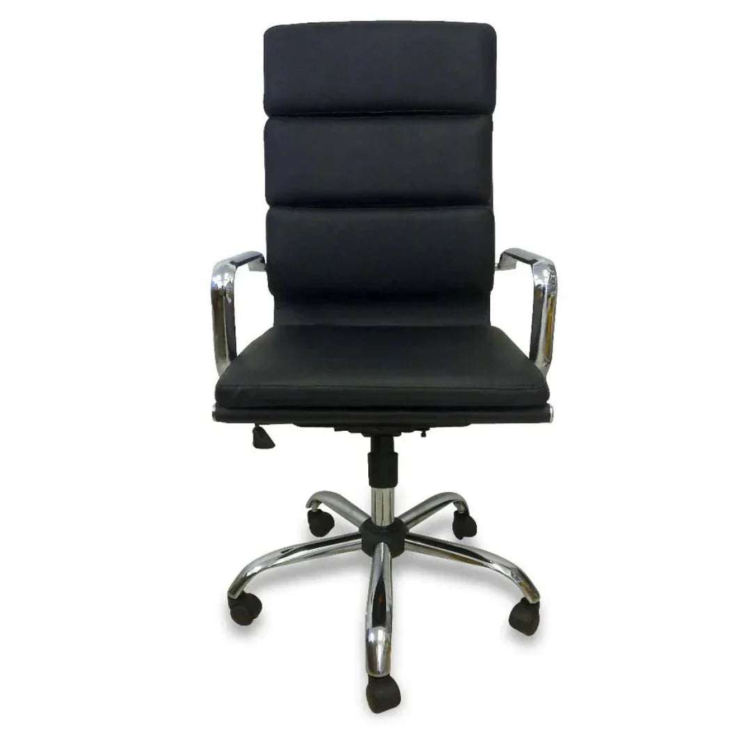 Calibre COC110 Soft Pad Boardroom Office Chair - Black