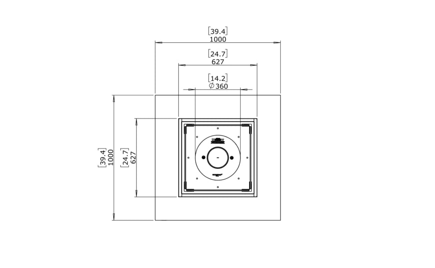 EcoSmart BASE 40 Fire Table