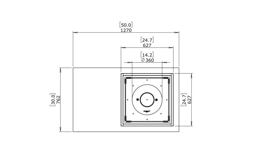 EcoSmart MANHATTAN 50 Fire Table