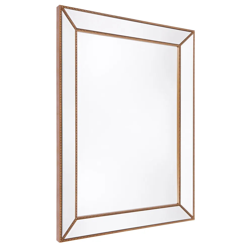 Zeta Wall Mirror - Large Antique Gold
