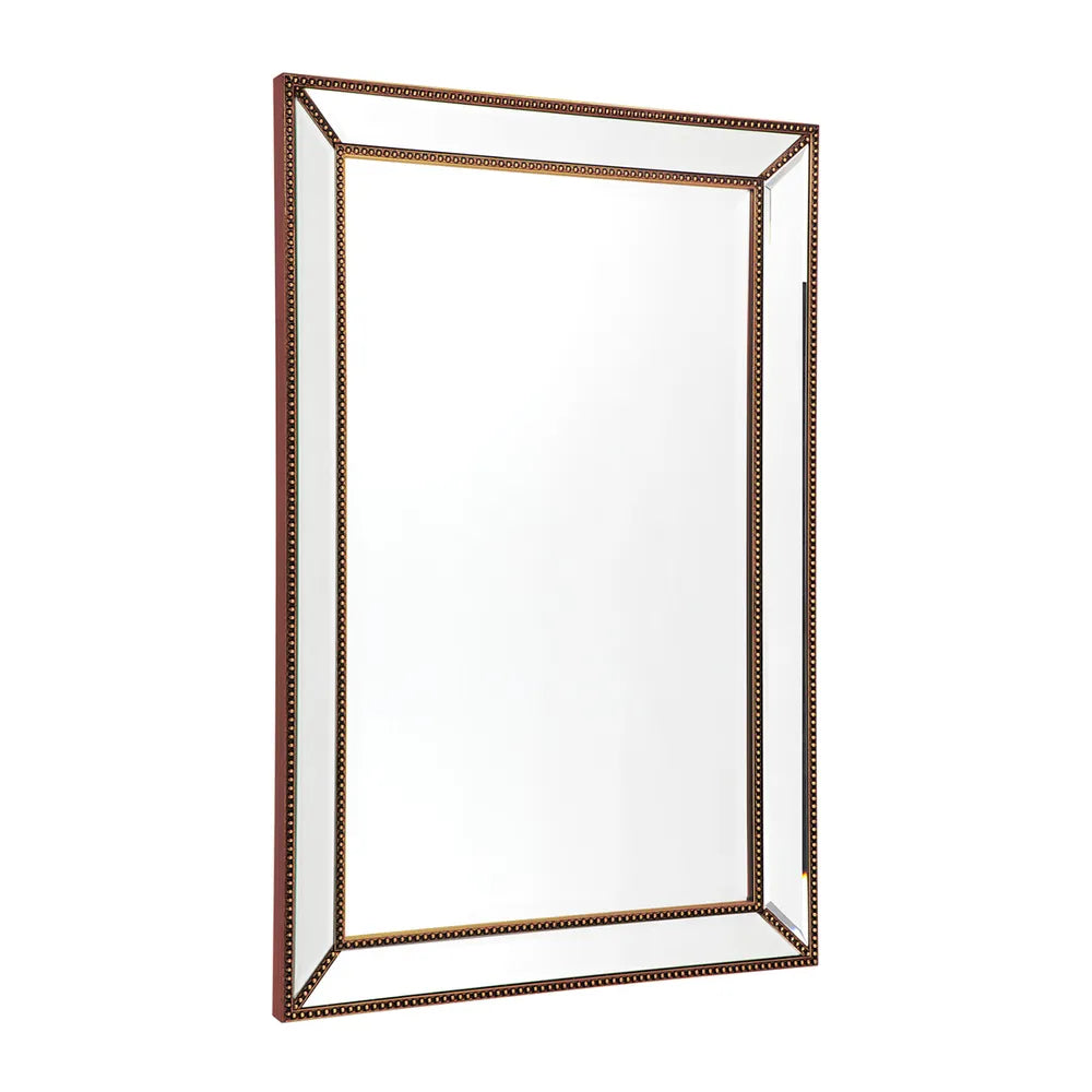 Zeta Wall Mirror - Medium Antique Gold
