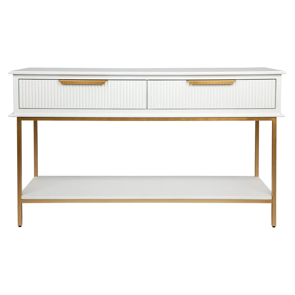 Aimee Console Table - Small White