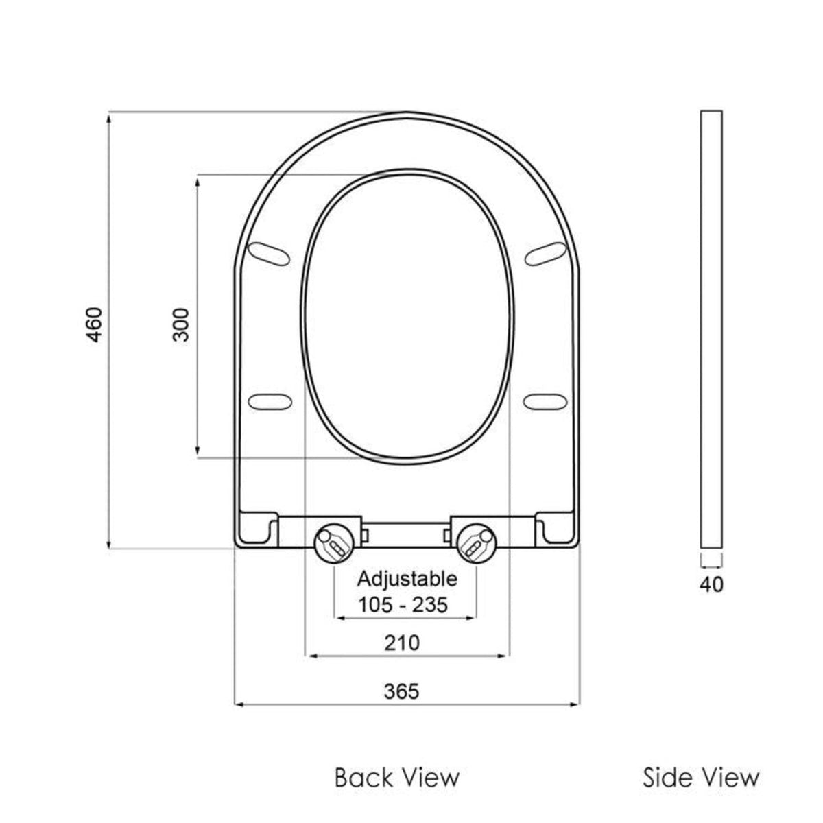 INS Soft Close STD Seat Cover