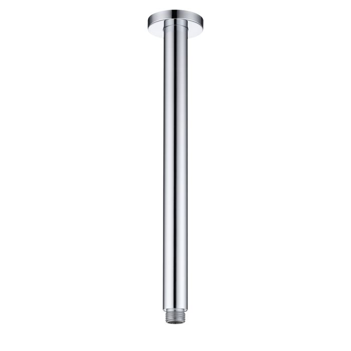 PAVIA Ceiling Shower Arm Round (300mm) - Chrome