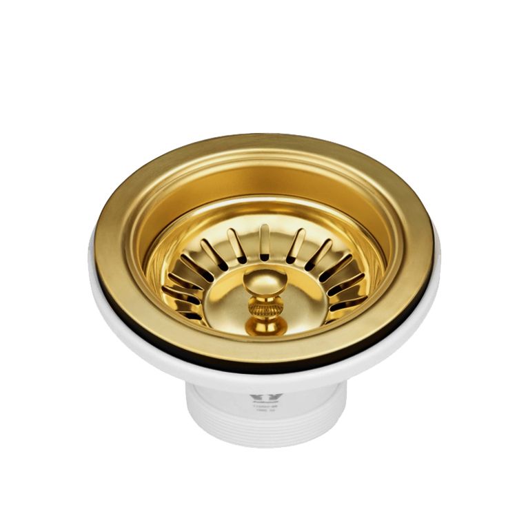 INS Kitchen Sink Basket Waste - Argent Gold