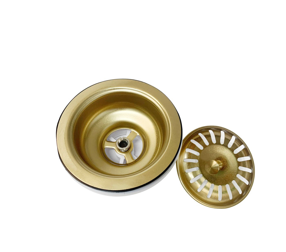Arte Brushed Gold Kitchen Sink 88D (880x450x220)