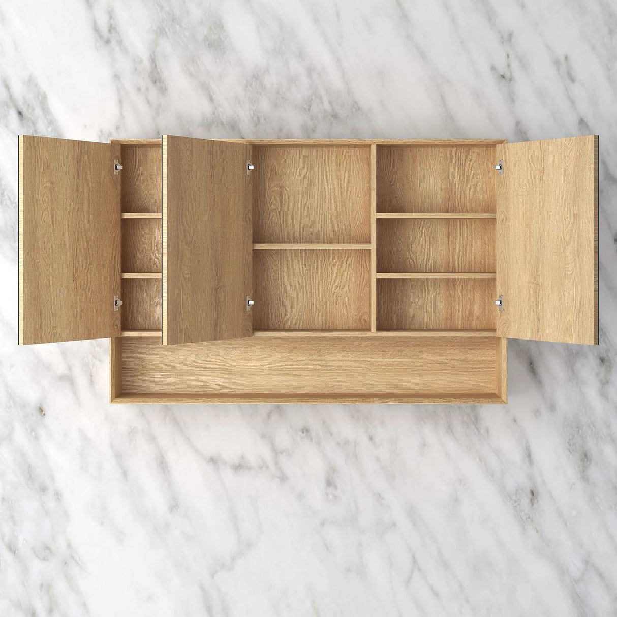 BYRON Woodland Oak Shaving Cabinet (Optional Sizes)