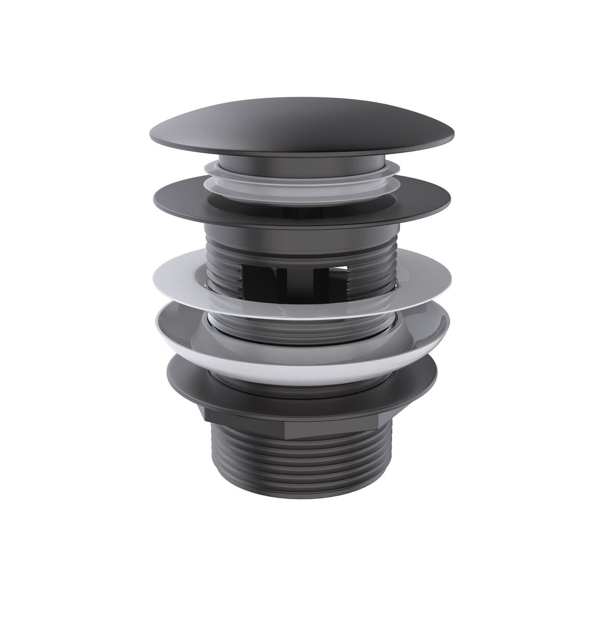 Otti Mushroom Bath Pull Out / Pop Up Waste with Overflow 40mm