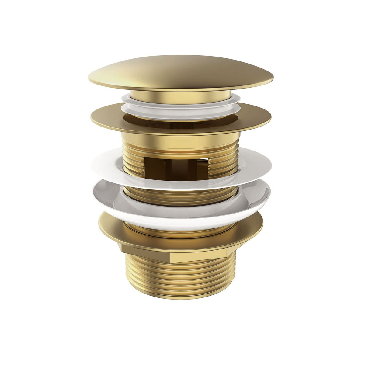 Otti Mushroom Bath Pull Out / Pop Up Waste with Overflow 40mm