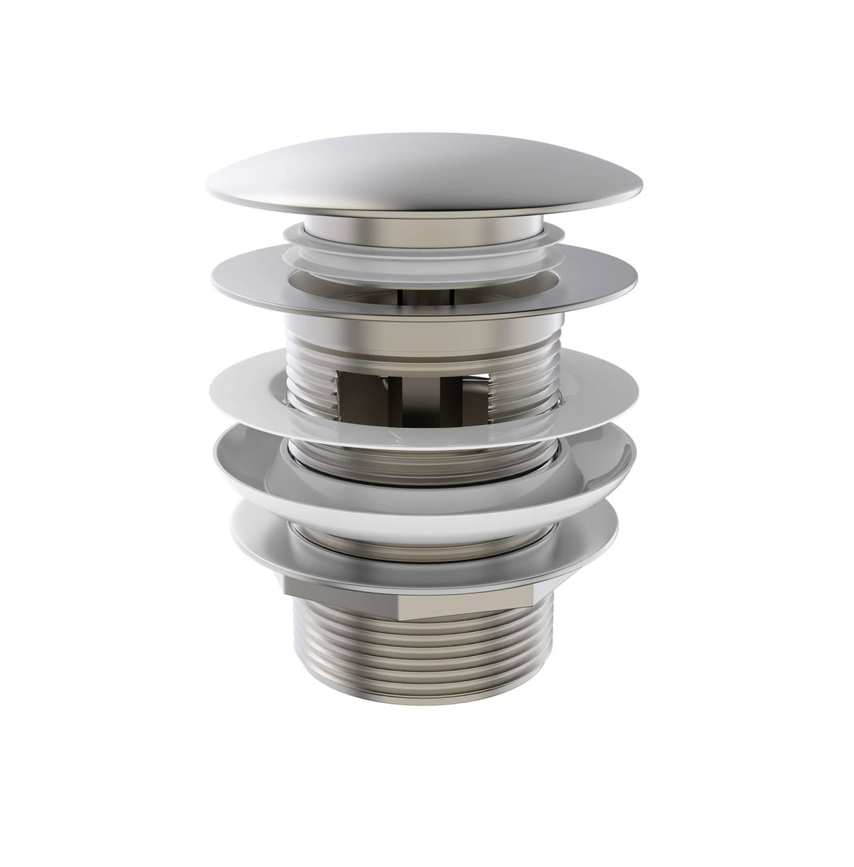 Otti Mushroom Bath Pull Out / Pop Up Waste with Overflow 40mm
