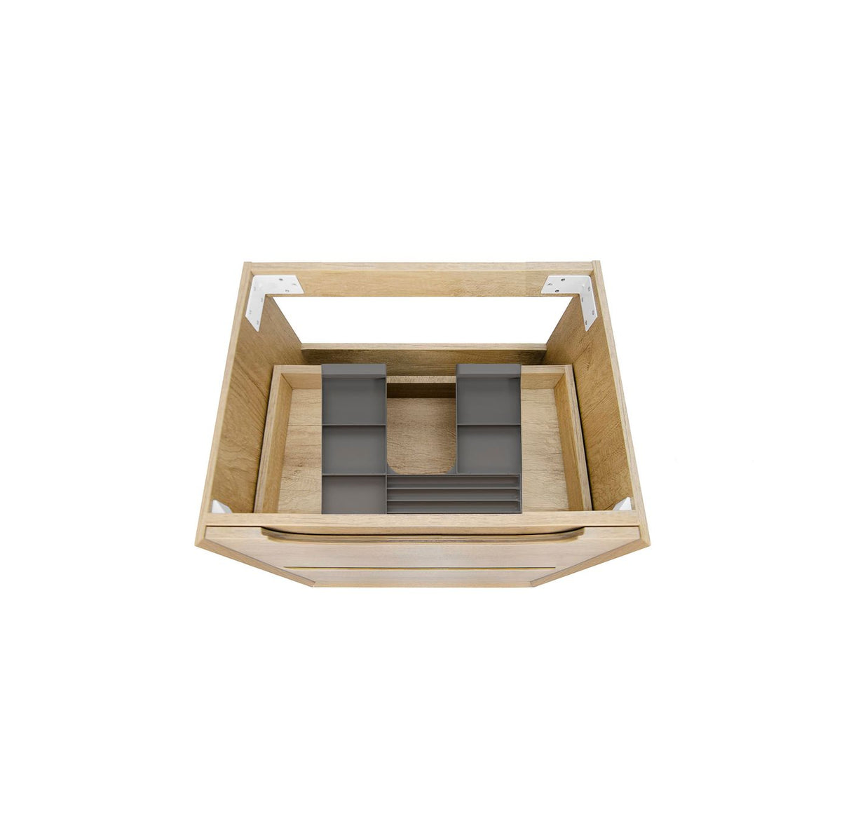 BYRON Wall Hung Vanity 600mm Natural Oak
