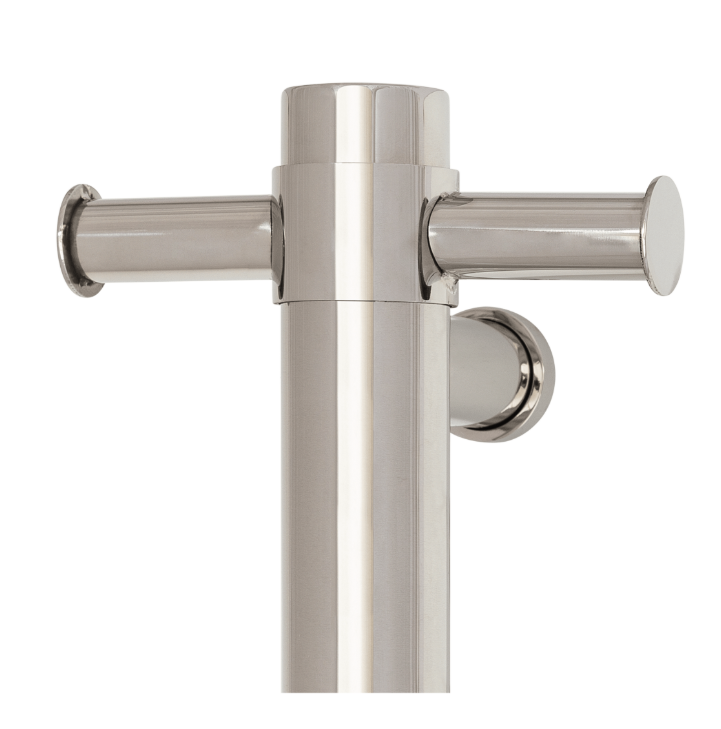 Thermorail Thin Round Heated Vertical Rail-240V-45x900x80mm