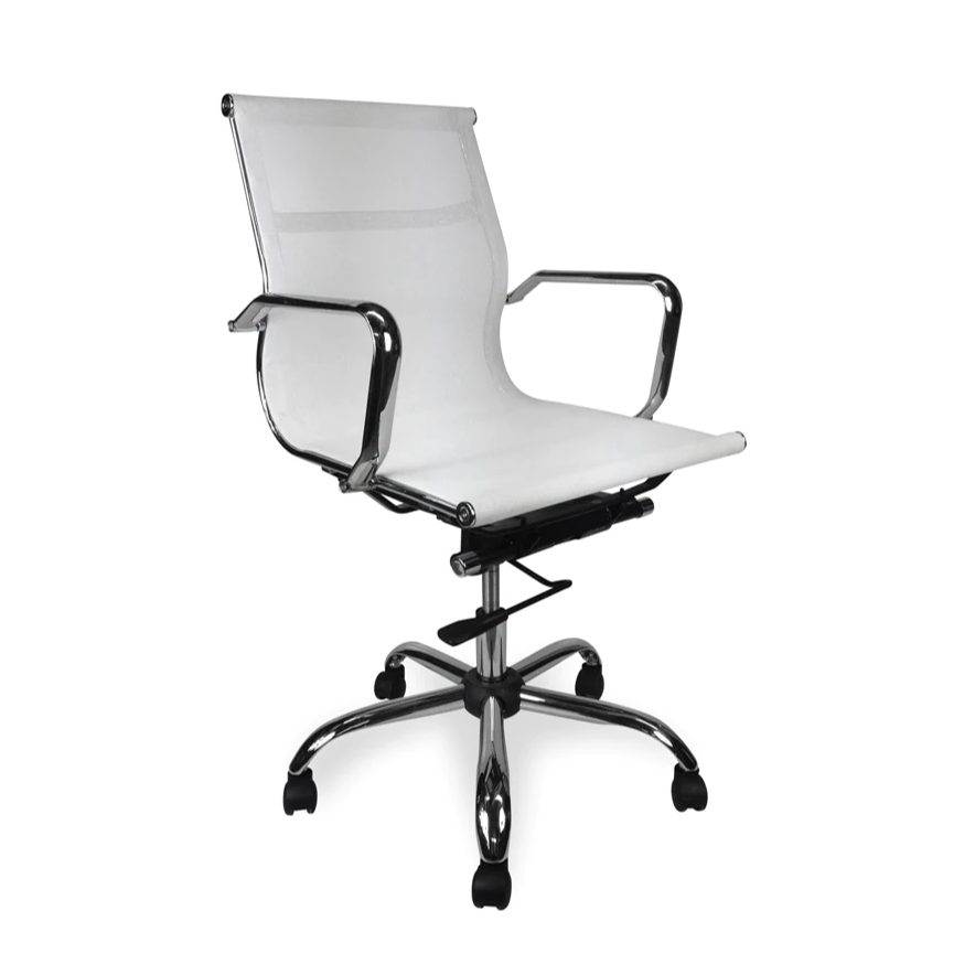 Calibre COC211 Designer Mesh Boardroom Office Chair - White