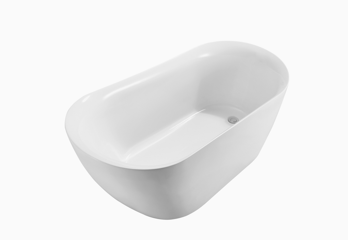 ROMANO Freestanding Bathtub Overflow 1700mm/1500mm