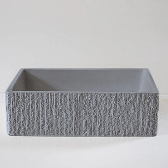 Sticks & Stone Concrete Rugged Rectangle Basin