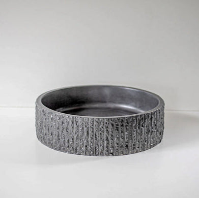 Sticks & Stone Concrete Rugged Round Basin