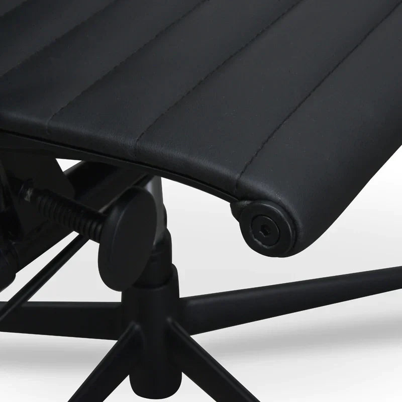 Calibre COC121 PU Leather Office Chair - Full Black