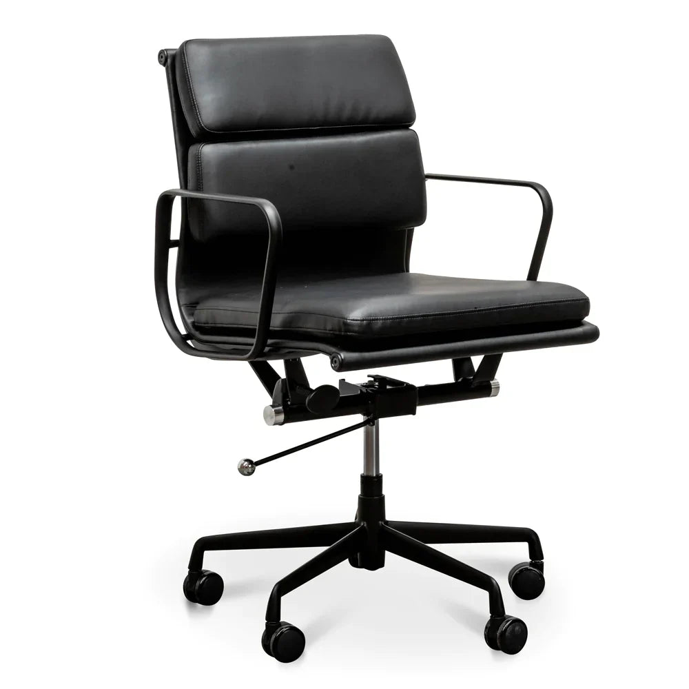 Calibre COC2624-YS Low Back Office Chair - Full Black